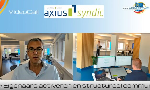 HANS VAN AXIUS WIL EIGENAARS ACTIVEREN MET STRUCTURELE COMMUNICATIE