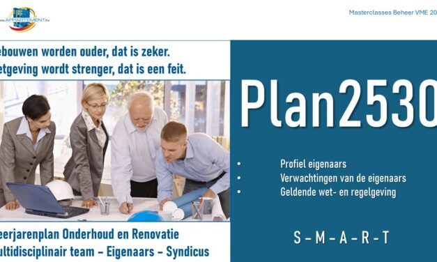 PLAN2530 VOOR BEHEER RENOVATIE EN MODERNISERING